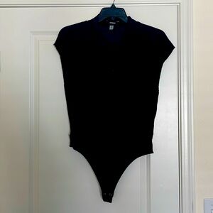Dressy black bodysuit size Large